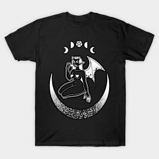 Conjuration in the moonlight | Occult Witch T-Shirt